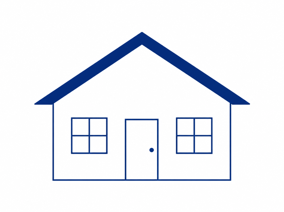 Moderate roof slope